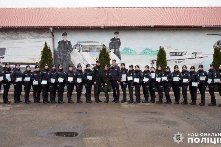 В Одесі відбувся перший випуск офіцерів Служби освітньої безпеки, відібраних серед цивільних громадян