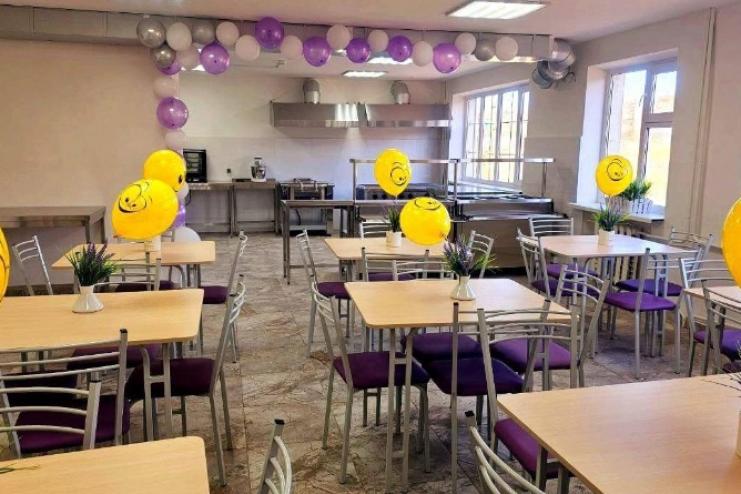 Завершено капітальний ремонт та модернізацію харчоблоку Криничненського ліцею за технологічною моделлю «Базова кухня»