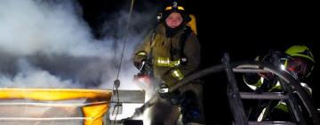 На Одещині горіли аптека, кафе та магазин