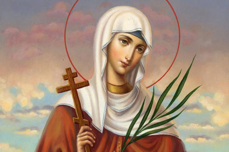 23 лютого. День пам'яті святої діви мучениці Валентини