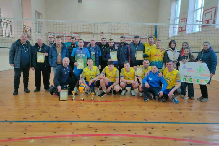 В Арцизькій громаді відбулися змагання з волейболу серед ветеранів