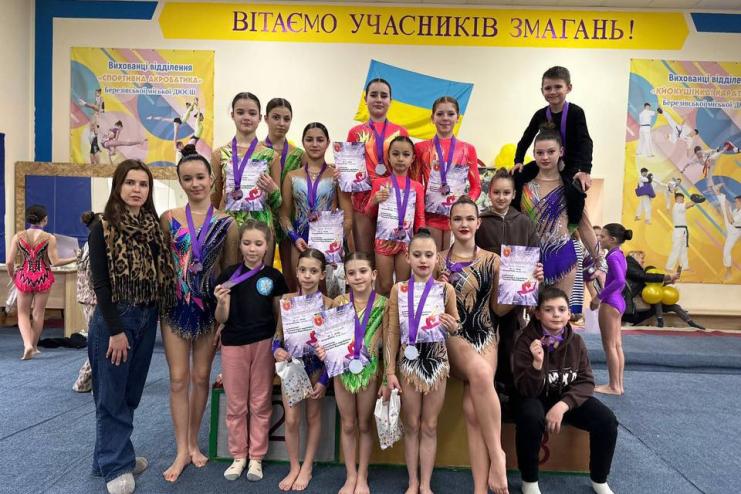Арцизькі акробати вибороли 19 медалей на змаганнях «Перлина Березівщини»