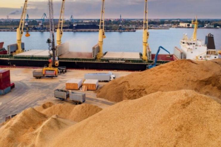 Експорт зерна Українським морським коридором сягнув 70 млн. тонн