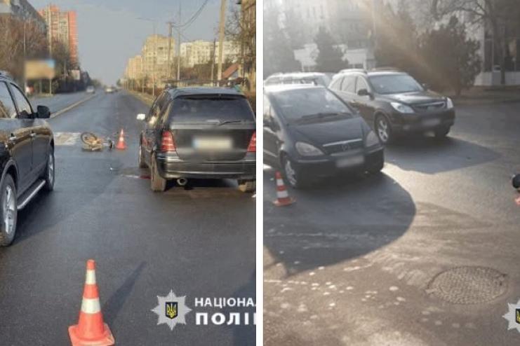 У Чорноморську в ДТП постраждав велосипедист
