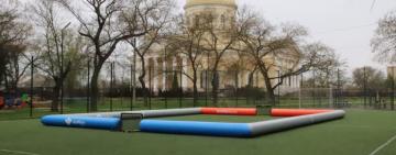 Гімназія в Болграді отримала сучасне міні футбольне поле від європейських держав