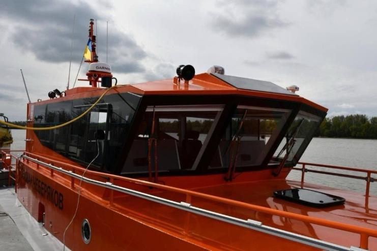 Новий катер «Лоцман Чеберяков» поповнив флот портів Дунаю