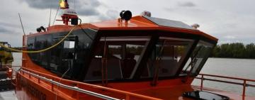 Новий катер «Лоцман Чеберяков» поповнив флот портів Дунаю