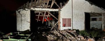 Нічна атака: росіяни поцілили в фермерське господарство Одещини