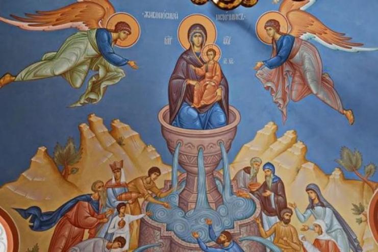25 апреля. Светлая пятница. Иконы Пресвятой Богородицы "Живоносный Источник"