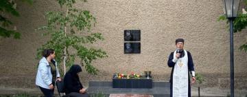 У селі Кубей відкрили меморіальну дошку на честь загиблого воїна Михайла Буюклі