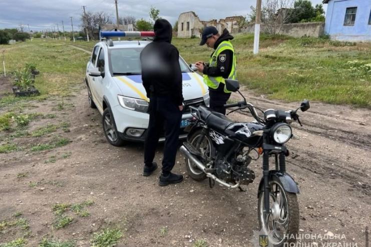 На Одещині поліцейські розпочали профілактичні заходи під умовною назвою «Мотоцикліст»