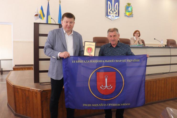 Арцизька громада отримала подяку від 11-ї окремої бригади Нацгвардії імені Михайла Грушевського