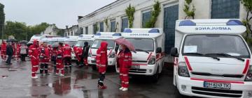 Медзаклади Одещини отримали 11 автівок швидкої допомоги