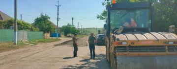 Голова Болградської РДА проінспектував хід ремонту дороги Т-16-08 Болград – Кубей – Арциз