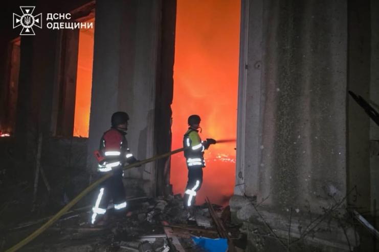 Вночі ворог атакував ударними безпілотниками Білгород-Дністровський район