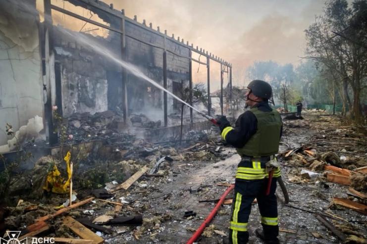 Наслідки нічної атаки росіян на Одещину