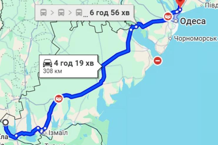 Затори на трасі Одеса — Рені: де сьогодні складна ситуація на шляху до кордону з Молдовою та Румунією