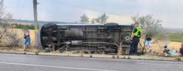 На трасі Одеса-Рені перекинувся маршрутний автобус: є постраждалі
