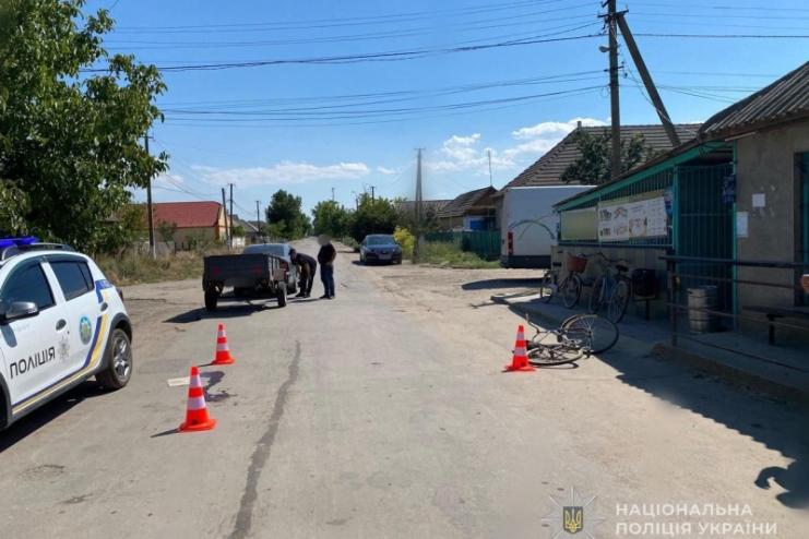 ДТП в Ізмаїльському районі: велосипедиста госпіталізовано з травмою голови