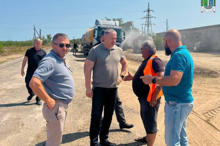 Триває ремонт дороги Кілія–Вилкове: вже відновлюють трьохкілометрову ділянку