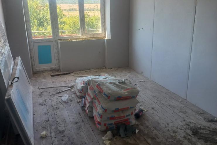 У Тарутинській громаді триває ремонт житла для внутрішньо переміщених осіб