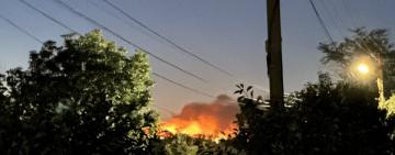 У Бессарабському сталася масштабна пожежа: селище опинилося в диму