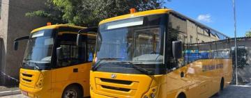 Дивізійська громада отримала два сучасні шкільні автобуси  