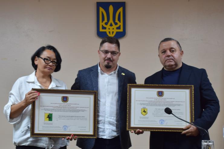 Нові обереги громади: Бессарабське офіційно отримало свій прапор і герб