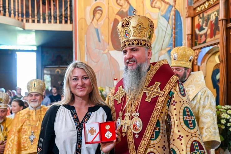 Речницю ДСНС Одещини відзначили медаллю «Хрест Свободи»