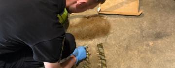 Поліцейські відправили на лаву підсудних жителя Білгород-Дністровського району за незаконне поводження з вибухівкою та боєприпасами