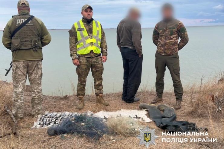 Чергового браконьєра викрили у Нацпарку «Тузлівські лимани»