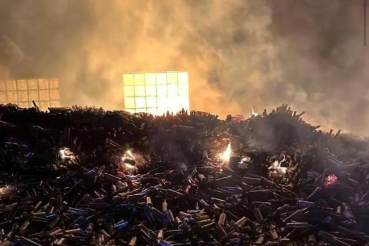 Внаслідок атаки на винзавод згоріло підприємство: збитки довкіллю — близько 300 тисяч гривень