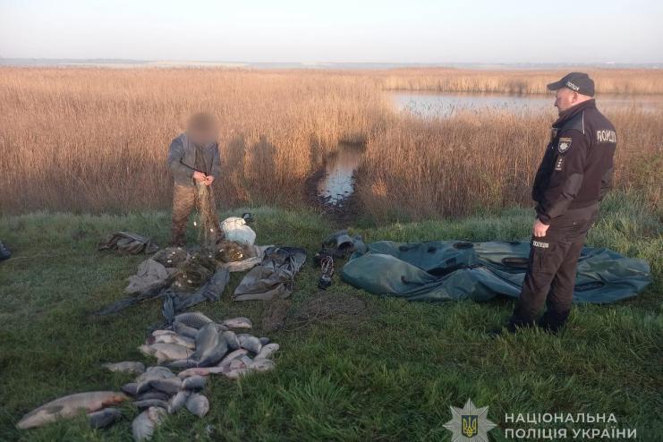 На Одещині суд визнав винним жителя Білгород-Дністровського району у браконьєрстві на річці Когильник