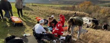 На Одещині “втеча” за кордон закінчилась перекинутим авто