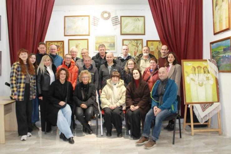 Мистецтво без кордонів: делегація з Німеччини відвідала виставку подружжя художників Ткачів в Арцизі