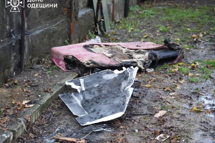 Ранкова атака на Одесу: пошкоджено житловий будинок, минулося без постраждалих