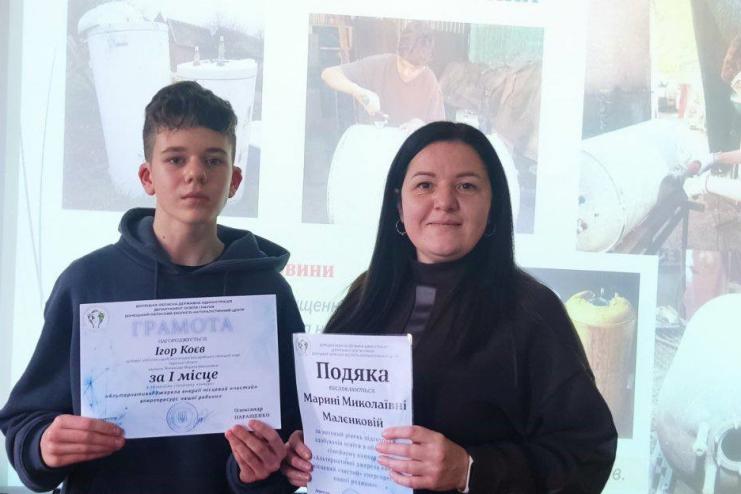 Сімейний внесок у Перемогу: школяр з Бессарабії посів І місце в конкурсі