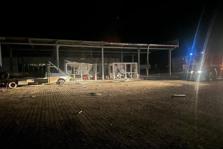 Пункт пропуску «Орлівка» зазнав значних руйнувань після чергової атаки РФ: на відновлення може піти кілька тижнів