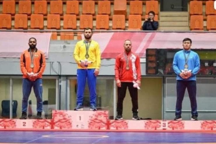 Саратська громада вітає Анатолія Червоненка з перемогою на Дефлімпійських іграх у Токіо