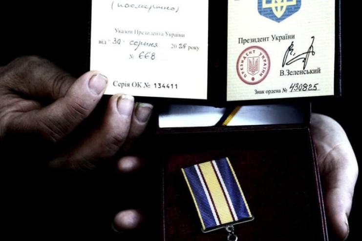 На Білгород-Дністровщині родинам загиблих Героїв вручили державні нагороди