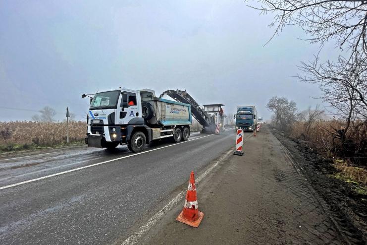 Траса Одеса–Рені: триває відновлення підходів до мосту біля КПП «Маяки–Удобне–Паланка»