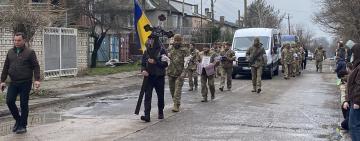 Арцизька громада попрощалася із загиблим Захисником України Євгеном Єлісєєвим