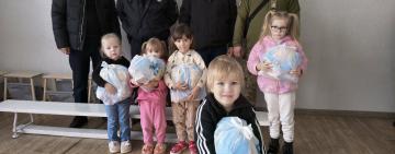 Із Татарбунар до серця кожної родини: як міський голова та представники поліції вітали дітей захисників