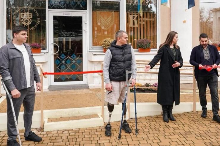 В Одесі відкрили обласний Ветеран ХАБ — сучасний простір підтримки захисників та їхніх родин