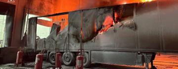 Уламки ворожого дрона пошкодили термінал «Нової пошти» на Одещині