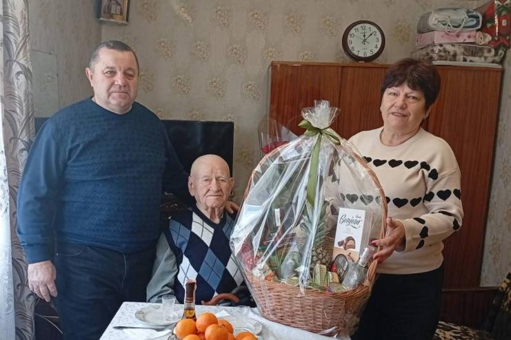 103 роки життя, гідності й сили духу: в Бессарабській громаді привітали ветерана Другої світової війни