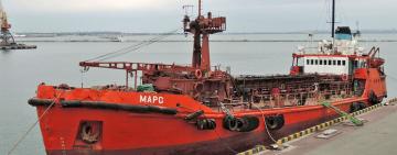 В Одеській області судять власницю судна, яке забруднило Чорне море тонною нафти