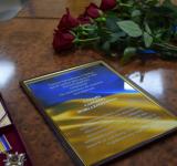 В Ізмаїльському районі родині загиблого воїна вручили орден «За мужність» посмертно
