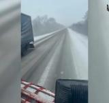 На півдні Одещини сніжить і дощить: проїзд дорогами державного значення забезпечено