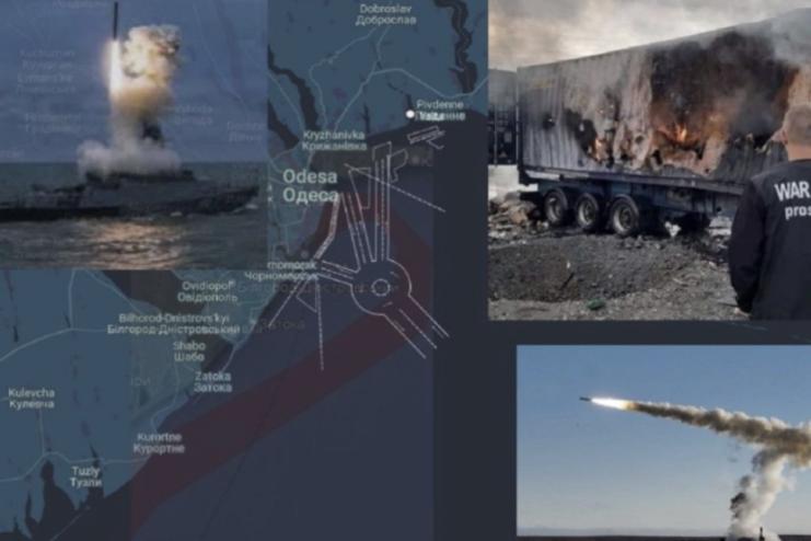 За рік росія здійснила понад 180 атак на порти Одещини: пошкоджено 39 суден